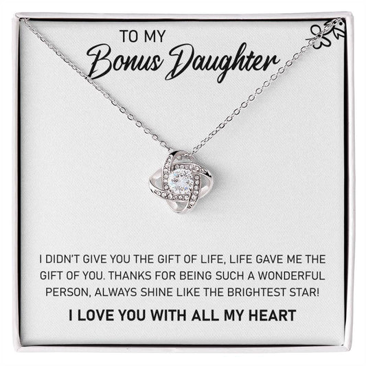 To My Bonus Daughter, Always Shine Like The Brightest Star