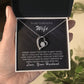 To My Wife - I know I wasn't your first in many things - Necklace