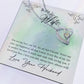 To My Wife - You are my love, my life, the air that I breath - Necklace
