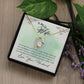 To My Wife - You are my love, my life, the air that I breath - Necklace